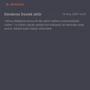 BetKanyon Paramı Vermedi Ve Bakiyeyi Sıfırladı