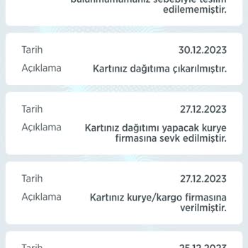 Ziraat Bankası Kartımı Getirmiyor Kurye Aramıyor