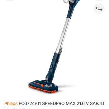 PHILIPS Ev Aletleri Philips Şarjı Dik Süpürge Çekim Gücü Sonradan Çok Kötü