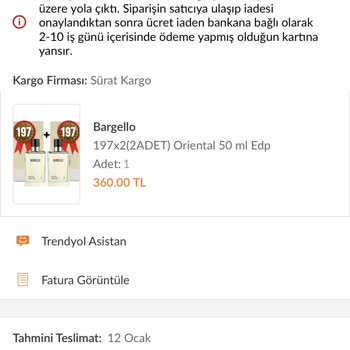 Sürat Kargo Kargomu Habersiz İade Eti