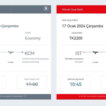 Kahramanmaraş Uçuş İptali THY Utanç Verici Davranışları
