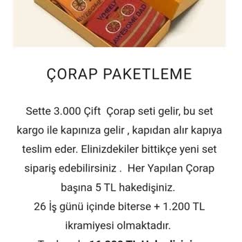 İŞKUR Paketleme İşi