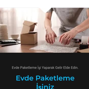 İŞKUR Paketleme İşi