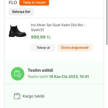 FLO Ayakkabı FLO Ücret İadesi