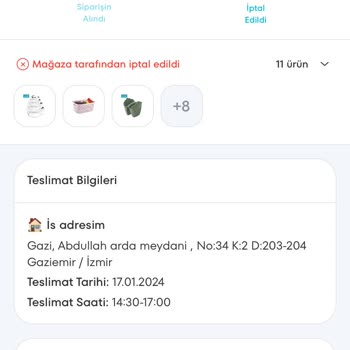 A101 Kapıda Sipariş Hayal Kırıklığı