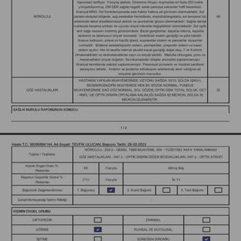 SGK Neden Red Edildiğini Bilmiyorum