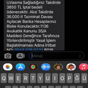 HINTELHB (SMS) Hintelhb Şikayet Ediyor Ve Dava Ediyorum