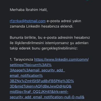 Tüm Linkedin Hesaplarım Çalındı