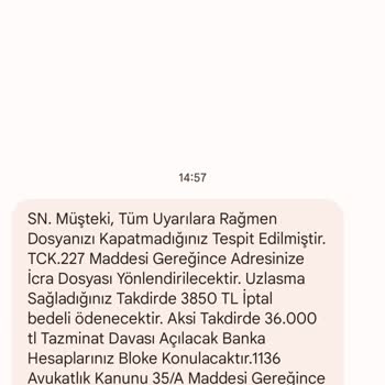 HINTELHB (SMS) Haksız Dava Tehditleri Ve Sahte Mesajlarla Mağdurum!