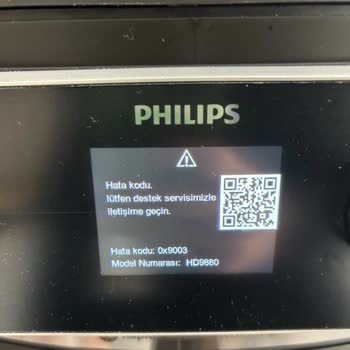 PHILIPS Ev Aletleri Philips Hatalı Airfry 7000 Serisi HD9880/90 Ürününü Kabul Etmiyor