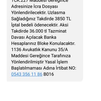Hintelhb (SMS) Sahte Kimlik Tehdidi Ve Hukuki Taciz İddiası