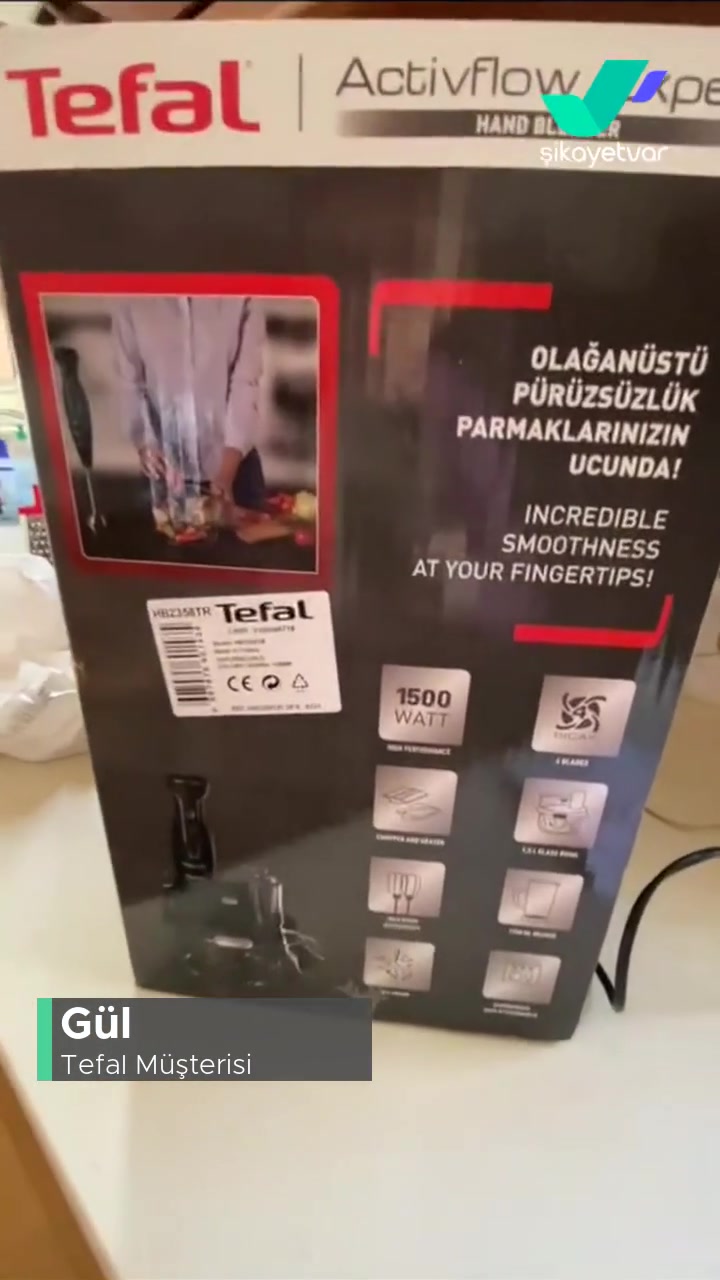 Tefal Cam Robot HB2358TR Hatası videonun kapak resmi
