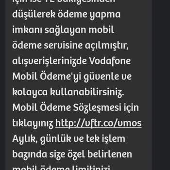 Vodafone Mobil Uygulama Üzerinden Yanıltıcı Üyelik Şikayeti