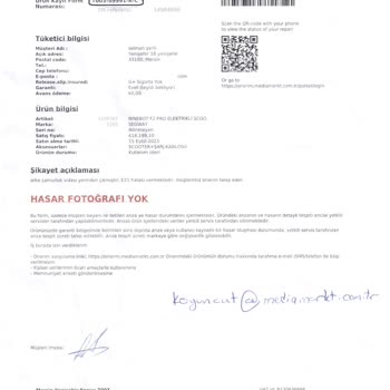 Media Markt Segway F2 Pro Scooter Garanti Süreci 2 Ay Oldu.