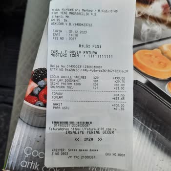 A101 Den Aldığım Arızalı Çocuk Waffle Makinesi