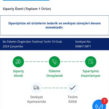 Avansas.com Teslim Edilmeyen Sipariş.