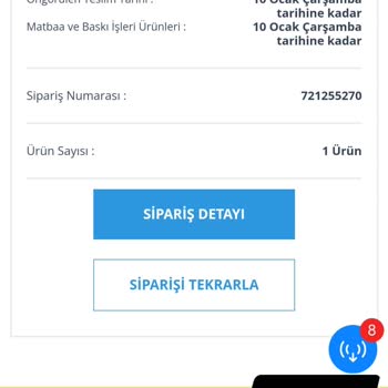 Avansas.com Teslim Edilmeyen Sipariş.