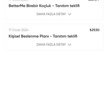 Betterme Fazla Ücret Alma