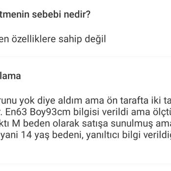 Dolap Uygulaması İade Kargo Ücreti