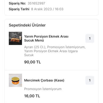 Migros Yemek 2 Saat Bekleyip Sipariş Alamadım!