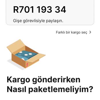 Gardrops İade Edilen Kargo Onaylanmıyor