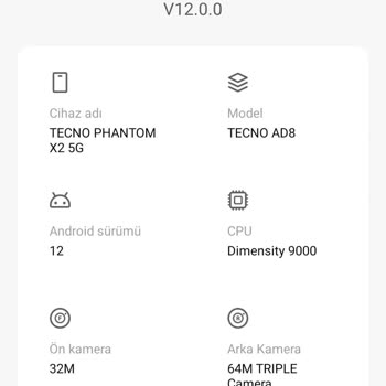 Tecno Mobile Güncelleme Gelmiyor Tecno Phantom X2