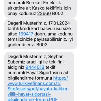 Türkiye Finans Sigortasız Finansman Kredisi