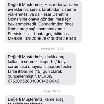 Generali Sigorta İkame Araç Mağduriyeti