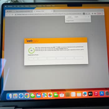 Webtapu Doğrulama Kodu SMS İle Gelmiyor