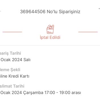 Tazedirekt Uygunsuz Teslimat Deneyimi