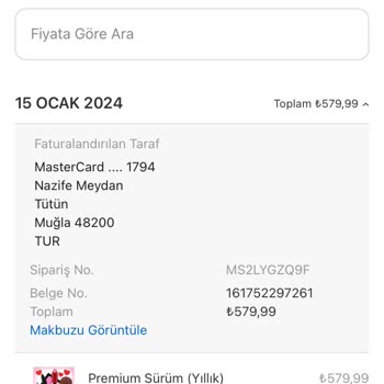 Apple (App Store) Hesabımdan Para Çekti.