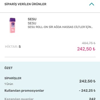 Watsons Ürünüm Teslim Edilmedi