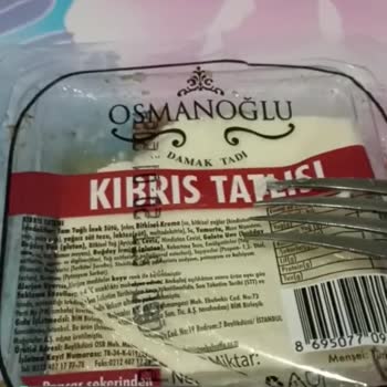 BİM Osmanoğlu Kıbrıs Tatlısı Küflü!