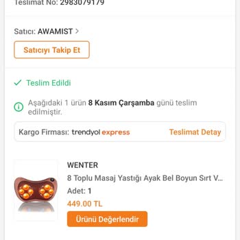 Trendyol Bozulan Ürüne Çözüm Yok