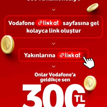 Vodafone Link At 300 TL Kazan