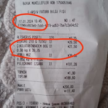 BİM Çikolata İçinden Kurt Çıktı