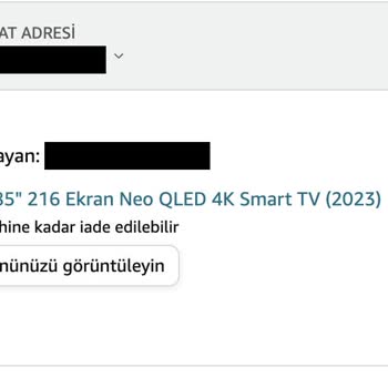 Amazon'dan Samsung TV İle İlgili Beklenmeyen Mağduriyet