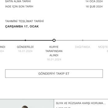 Zara Kargom Elime Ulaşmadı