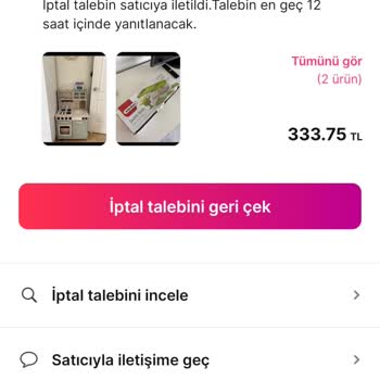 Gardrops Sipariş İptali Sonrası Para İadesi Sorunu