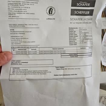 Schafer Genel Müdürlüğüne Değişim Talebimizdir. Lütfen Ciddiye Alalım