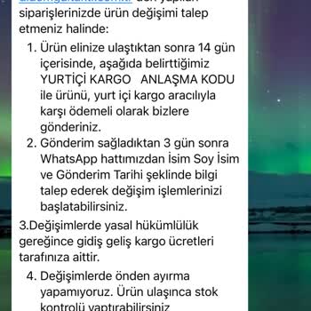 Didem Gültaktı Butik İade Yok! Değişim Var Kargo Sana Ait