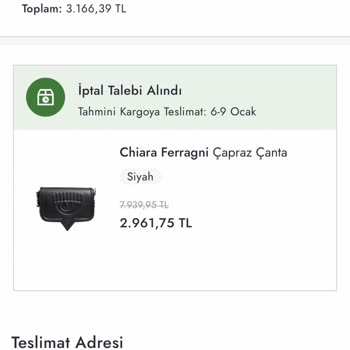 Boyner Ürün Teslimat Yapılmayıp, Günler Sonra Stok Yok Yalanı