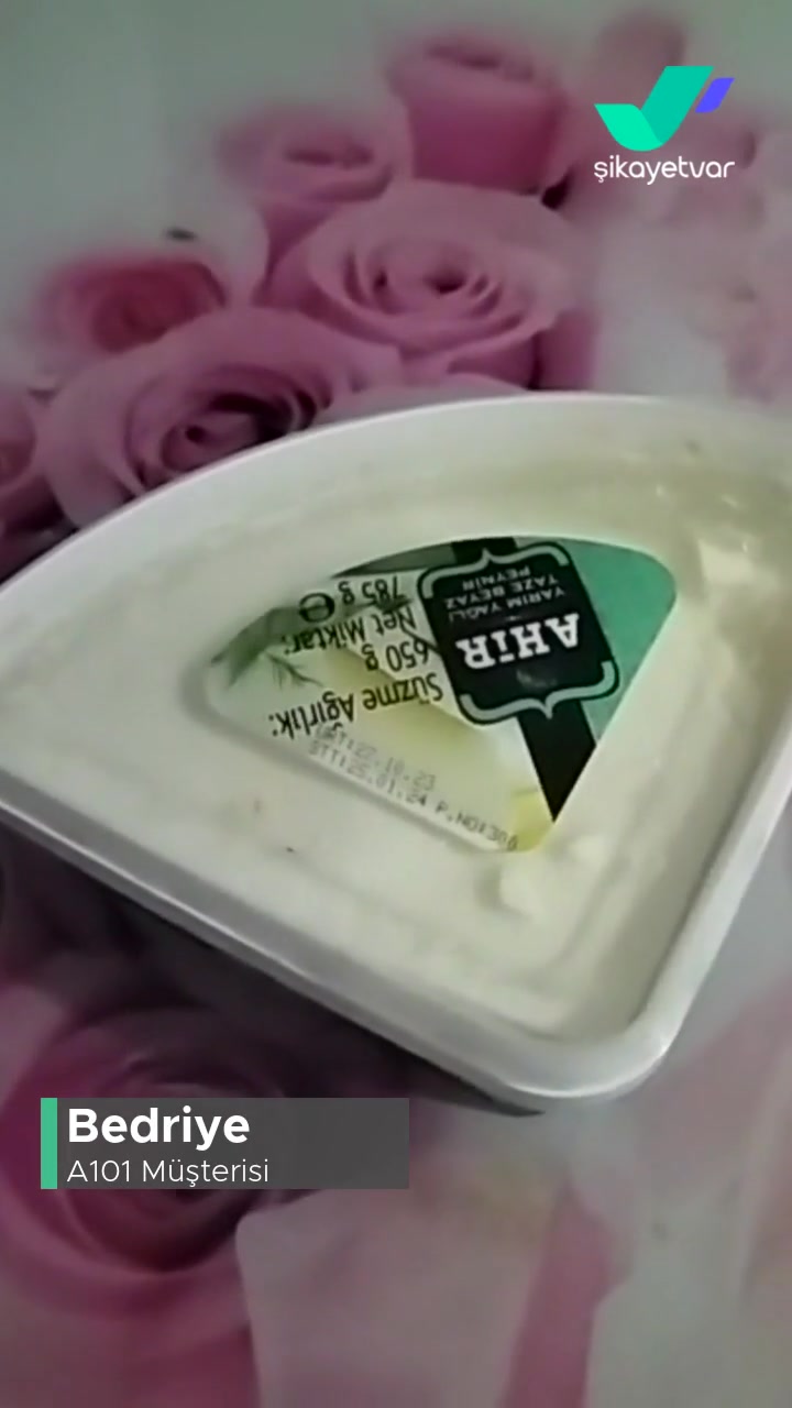 A101 Aldığım Peynirin Bozuk Olması videonun kapak resmi