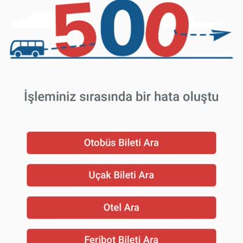 Obilet ' Ten Aldığım Bileti İndirememe Sorunu