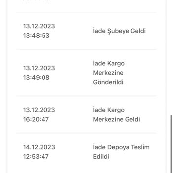 A101 Online Alışveriş İade Süreci