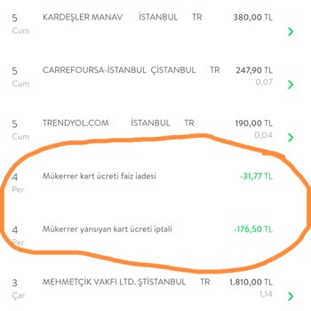 TEB Kart Ücreti İptali