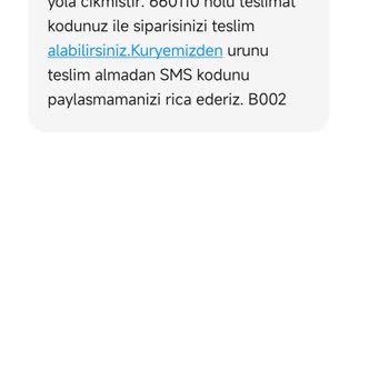Migros Yemek Geç Gelen Sipariş