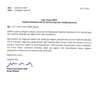 Aksa Gaz Kentsel Dönüşüm Bölgelerinde Doğalgaz Hizmeti Sorunları
