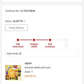 Trendyol Gizemli Kutu Gecikmesi!