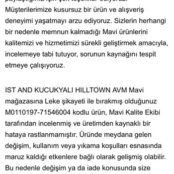 Mavi Marka Mont Su Lekeleri